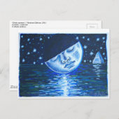 "Nocturne Oblivion" / "Olvido nocturno" Postkarte (Vorne/Hinten)