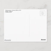 "Nocturne Oblivion" / "Olvido nocturno" Postkarte (Rückseite)