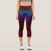 Nocturne of the Hollow Flame Capri Leggings (Vorderseite)