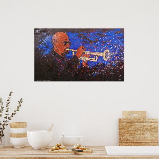 "Nocturne" Poster (Küche)