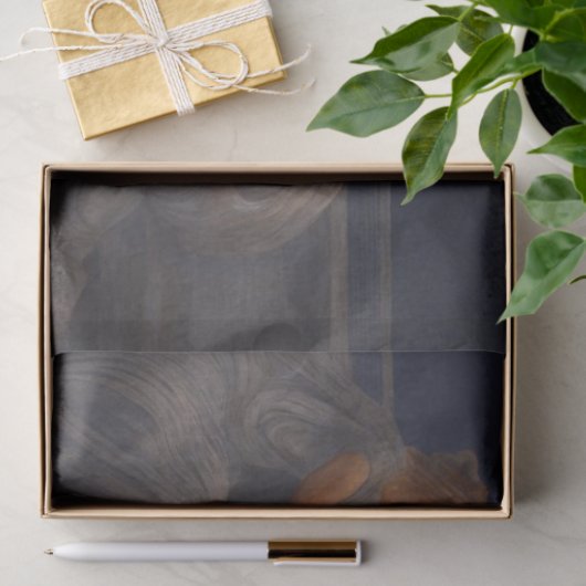 Nocturne (Stille) von Gaetano Previati Seidenpapier (Geschenk)