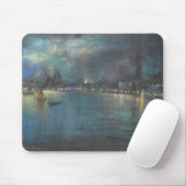 Nocturne von Venedig (von Glenn Cooper Henshaw) Mousepad (Mit Mouse)