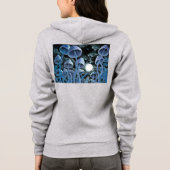 Nocturnic Magic Mushrooms auf Hochtouren Hoodie (Rückseite)
