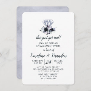 Nocturnieren Sie, dass gerade eine echte Engagemen Einladung