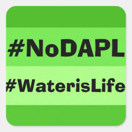 NoDAPL Aufkleber