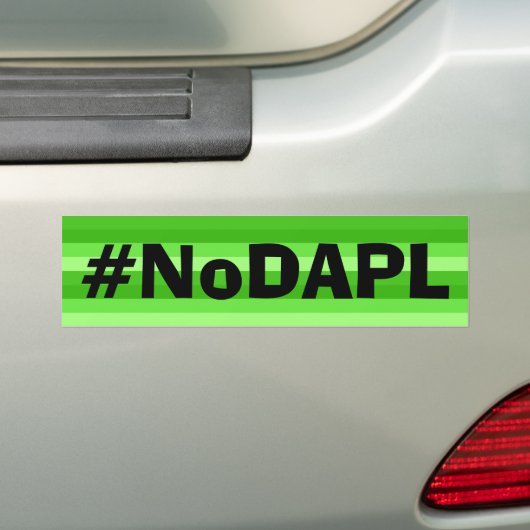NoDAPL Autoaufkleber (Auf Auto)