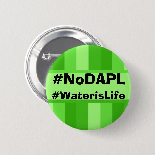 NoDAPL Knopf Button (Vorne & Hinten)