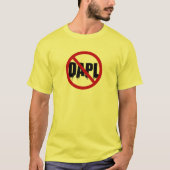 #NoDAPL T-Shirt (Vorderseite)