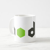 NodeJS! Kaffeetasse (Vorderseite Links)