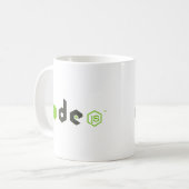 NodeJS! Kaffeetasse (Vorderseite Links)