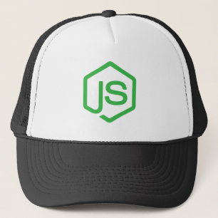 Nodejs Logo Javascript-Web-Entwickler Truckerkappe