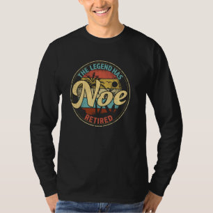 Noe Legend hat die Personalisierte Pensionierung z T-Shirt