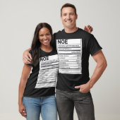 Noe Nutrition Information Problem lösen Harte T-Shirt (Unisex)