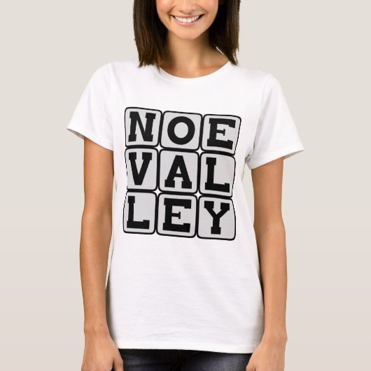 Noe Valley, San Francisco District T-Shirt (Vorderseite)