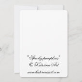 Noecard Dankeskarte (Rückseite)