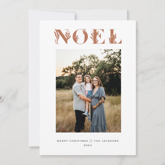 Noel Boho Weihnachten religiös (Vorderseite)