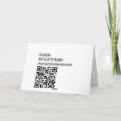 Noel CB Feiertagskarte (Rückseite)