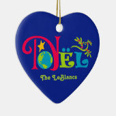 Noël Christmas Keramikornament (Rechts)