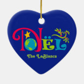 Noël Christmas Keramikornament (Hinten)