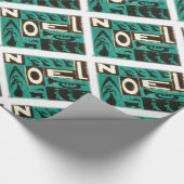 Noel Green Geschenkpapier (Ecke)