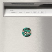 Noel Grün Magnet (In Situ (Geschirrspüler))