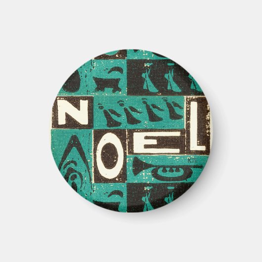 Noel Grün Magnet (Vorne)