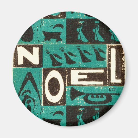 Noel Grün Magnet (Vorne)