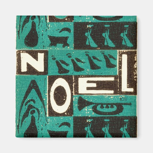 Noel Grün Magnet (Vorne)