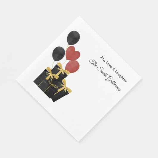 Noel Napkin For Holidays  Serviette (Ecke)