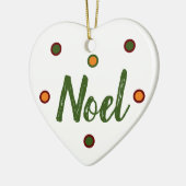 Noel, Noel Keramik Ornament (Links)