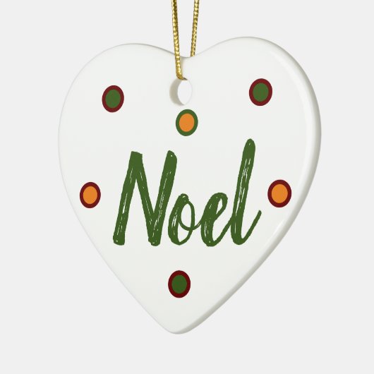 Noel, Noel Keramik Ornament (Links)