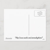 Noel Snowmen Feiertagspostkarte (Rückseite)