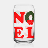 NOEL Weihnachten Dosenglas (Vorderseite)
