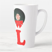 NOEL Weihnachten Personalisiert Milchtasse (Rechts)