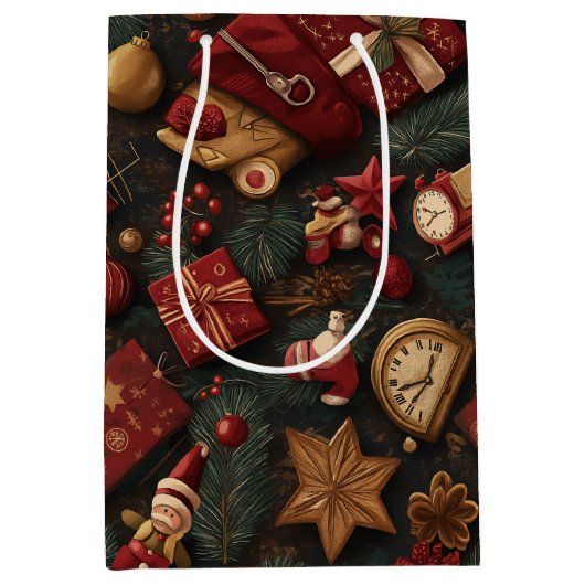 Noelivio – Künstlerische Weihnachtswelten (15/68) Mittlere Geschenktüte (Vorderseite)