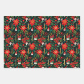 Noelivio – Künstlerische Weihnachtswelten Geschenkpapier Set (Vorderseite 2)