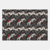 Noelivio – Künstlerische Weihnachtswelten Geschenkpapier Set (Vorderseite)