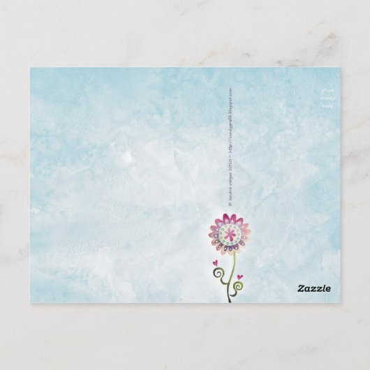 Noelle's Winter Magic Postkarten (Rückseite)