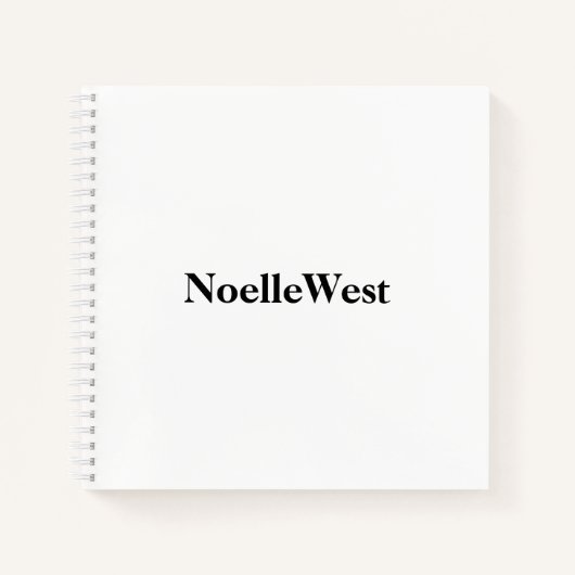 NoelleWest Dot Grid Journal Notizblock (Vorderseite)