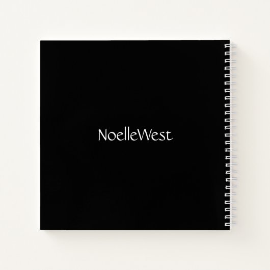 NoelleWest Dot Grid Journal Notizblock (Rückseite)