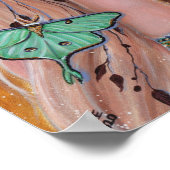 Noemi Halloween von Renee L. Lavoie Poster (Ecke)