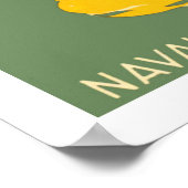 NoEnemy Sub WWII 1942 WPA Poster (Ecke)