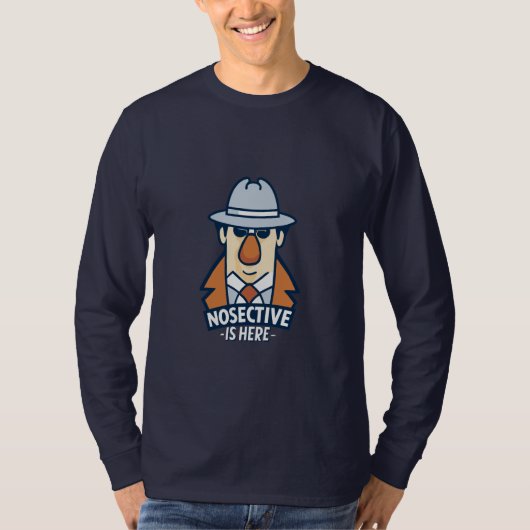 "Noesective ist hier: Mit Stil die Wahrheit ausrau T-Shirt (Vorderseite)