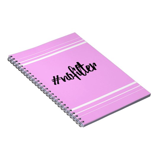 #nofilter Notebook Notizblock (Rechte Seite)