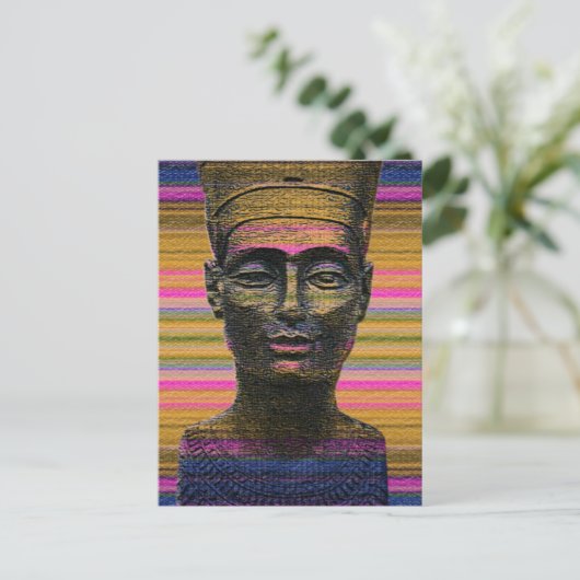 Nofretete Postkarte (Stehend Vorderseite)