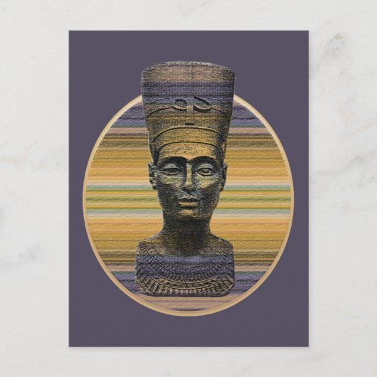 Nofretete Postkarte (Vorderseite)