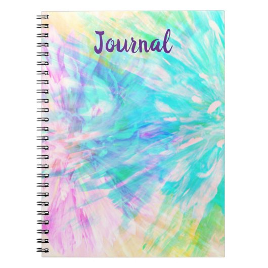Noft Chiffon Style Blume Journal Notizblock (Vorderseite)