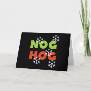 Nog Hog Feiertagskarte