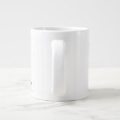 "Nog Only Weihnachtsmann" Jumbo-Tasse (Rückseite)