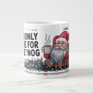 "Nog Only Weihnachtsmann" Jumbo-Tasse